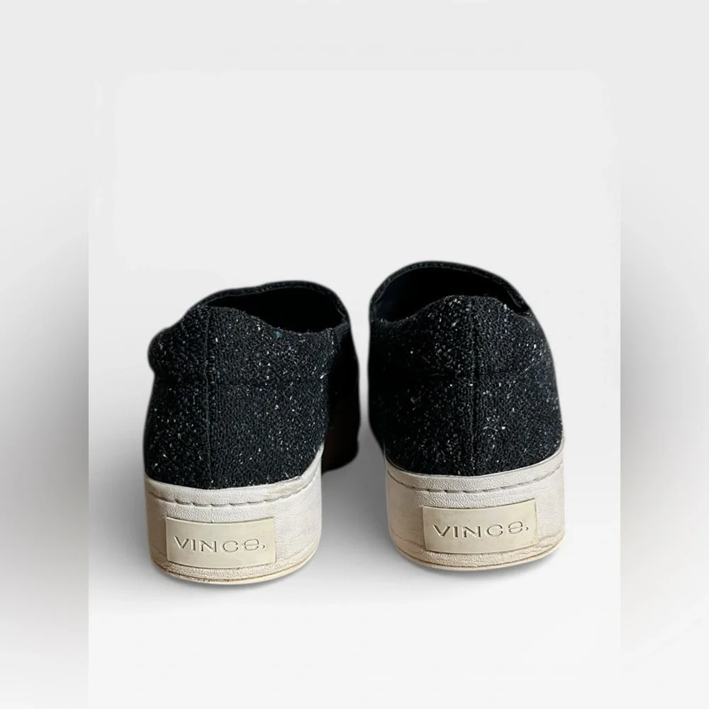Vince Warren Platform Slip On Sneaker Navy